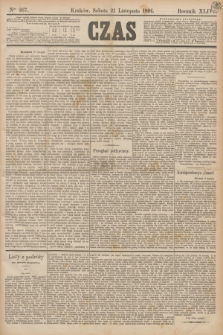 Czas. R.44, Ner 267 (21 listopada 1891)