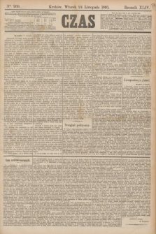 Czas. R.44, Ner 269 (24 listopada 1891)