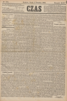 Czas. R.44, Ner 276 (2 grudnia 1891)