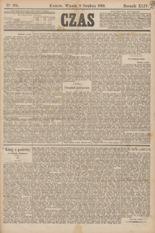 Czas. R.44, Ner 281 (8 grudnia 1891)