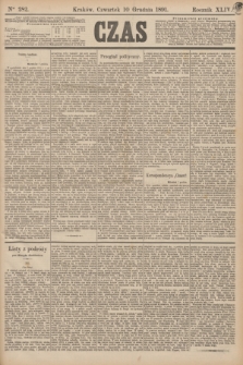 Czas. R.44, Ner 282 (10 grudnia 1891)