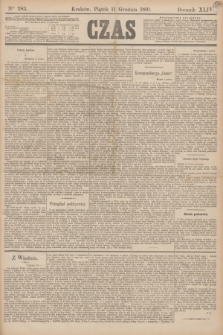 Czas. R.44, Ner 283 (11 grudnia 1891)