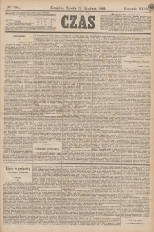 Czas. R.44, Ner 284 (12 grudnia 1891)