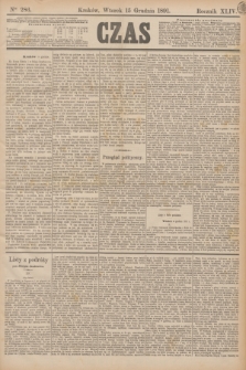 Czas. R.44, Ner 286 (15 grudnia 1891)