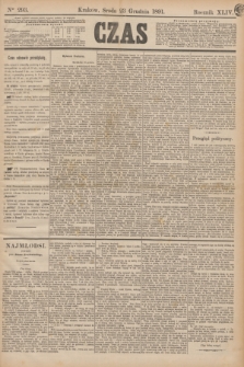 Czas. R.44, Ner 293 (23 grudnia 1891)