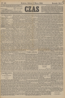 Czas. R.45, Ner 53 (5 marca 1892)