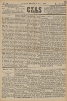 Czas. R.45, Ner 54 (6 marca 1892)