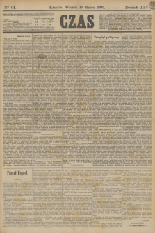 Czas. R.45, Ner 61 (15 marca 1892)