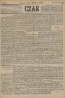 Czas. R.45, Ner 65 (19 marca 1892)