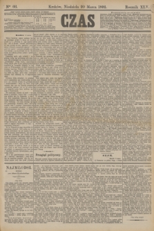 Czas. R.45, Ner 66 (20 marca 1892)