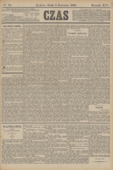 Czas. R.45, Ner 79 (6 kwietnia 1892)