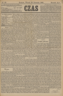 Czas. R.45, Ner 95 (26 kwietnia 1892)