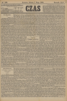 Czas. R.45, Ner 105 (7 maja 1892)