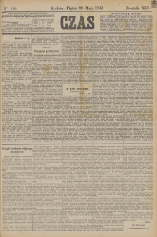 Czas. R.45, Ner 116 (20 maja 1892)