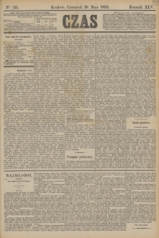 Czas. R.45, Ner 121 (26 maja 1892)