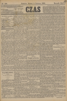 Czas. R.45, Ner 128 (4 czerwca 1892)