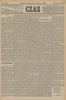 Czas. R.45, Ner 131 (9 czerwca 1892)