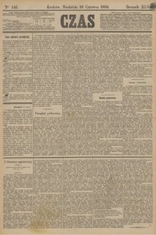 Czas. R.45, Ner 145 (26 czerwca 1892)