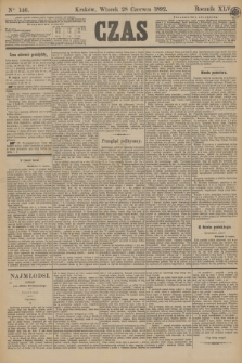 Czas. R.45, Ner 146 (28 czerwca 1892)