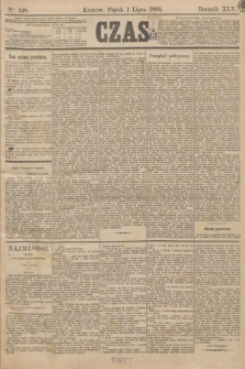 Czas. R.45, Ner 148 (1 lipca 1892)