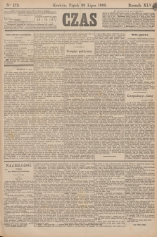 Czas. R.45, Ner 172 (29 lipca 1892)