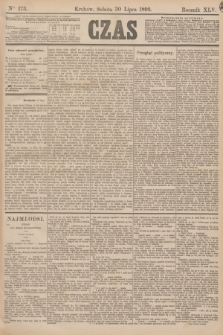 Czas. R.45, Ner 173 (30 lipca 1892)