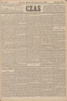 Czas. R.45, Ner 237 (15 października 1892)