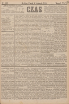 Czas. R.45, Ner 253 (4 listopada 1892)