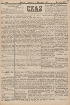 Czas. R.45, Ner 258 (10 listopada 1892)