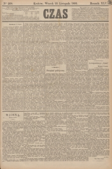 Czas. R.45, Ner 268 (22 listopada 1892)