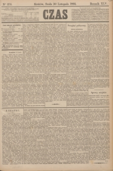 Czas. R.45, Ner 275 (30 listopada 1892)