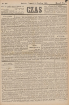 Czas. R.45, Ner 282 (8 grudnia 1892)