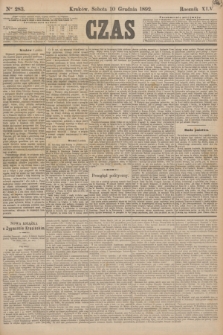 Czas. R.45, Ner 283 (10 grudnia 1892)