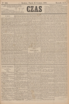 Czas. R.45, Ner 288 (16 grudnia 1892)