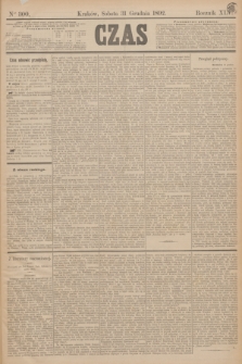 Czas. R.45, Ner 300 (31 grudnia 1892)