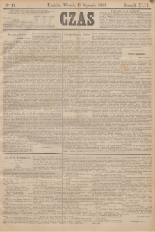 Czas. R.46, Ner 13 (17 stycznia 1893)