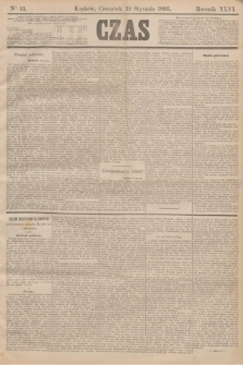 Czas. R.46, Ner 15 (19 stycznia 1893)