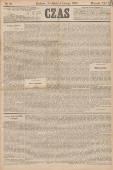 Czas. R.46, Ner 29 (5 lutego 1893)