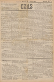Czas. R.46, Ner 42 (21 lutego 1893)