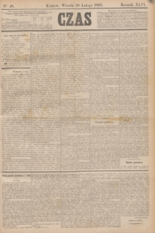 Czas. R.46, Ner 48 (28 lutego 1893)