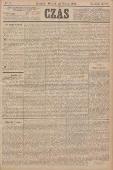 Czas. R.46, Ner 71 (28 marca 1893)
