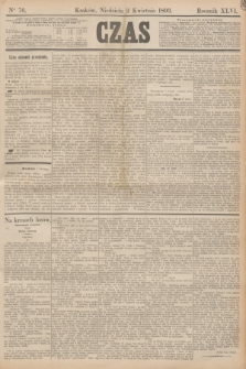 Czas. R.46, Ner 76 (2 kwietnia 1893)