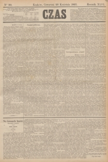 Czas. R.46, Ner 90 (20 kwietnia 1893)