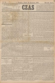 Czas. R.46, Ner 97 (28 kwietnia 1893)