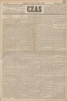 Czas. R.46, Ner 111 (17 maja 1893)