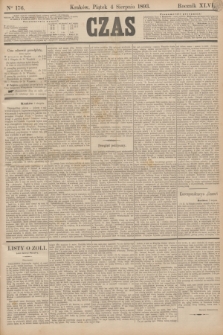 Czas. R.46, Ner 176 (4 sierpnia 1893)