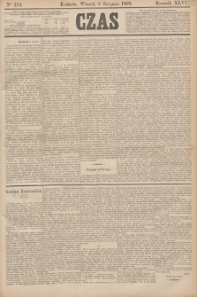 Czas. R.46, Ner 179 (8 sierpnia 1893)
