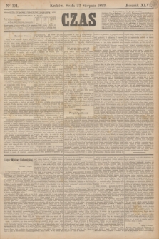 Czas. R.46, Ner 191 (23 sierpnia 1893)
