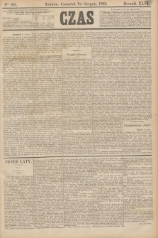 Czas. R.46, Ner 192 (24 sierpnia 1893)