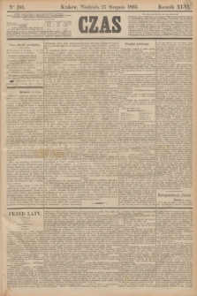 Czas. R.46, Ner 195 (27 sierpnia 1893)